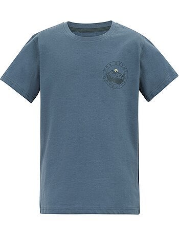Camiseta bosley for every adventure diseño gráfico para niños/niñas - regatta