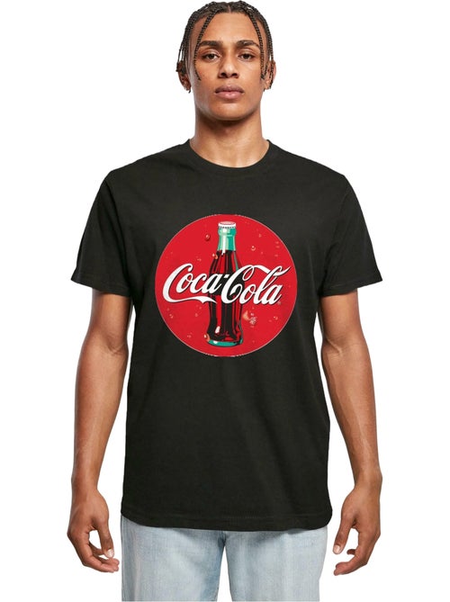 Camiseta bottle logo diseño coca cola para hombre - merchcode - Kiabi