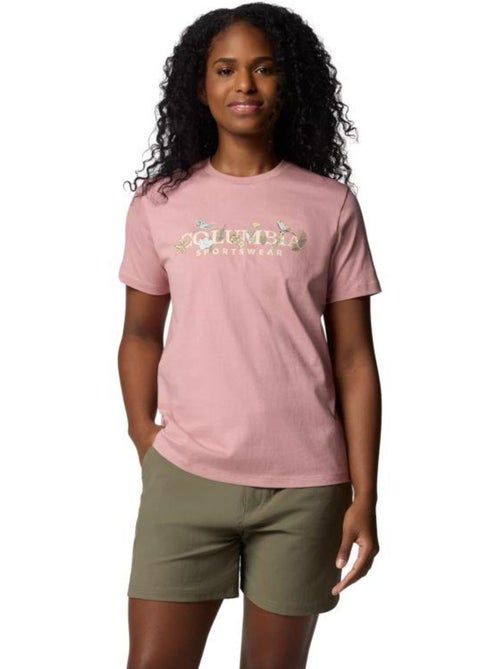 Camiseta boundless beauty diseño logotipo para mujer - columbia - Kiabi Camiseta boundless beauty diseño logotipo para mujer - columbia - Kiabi