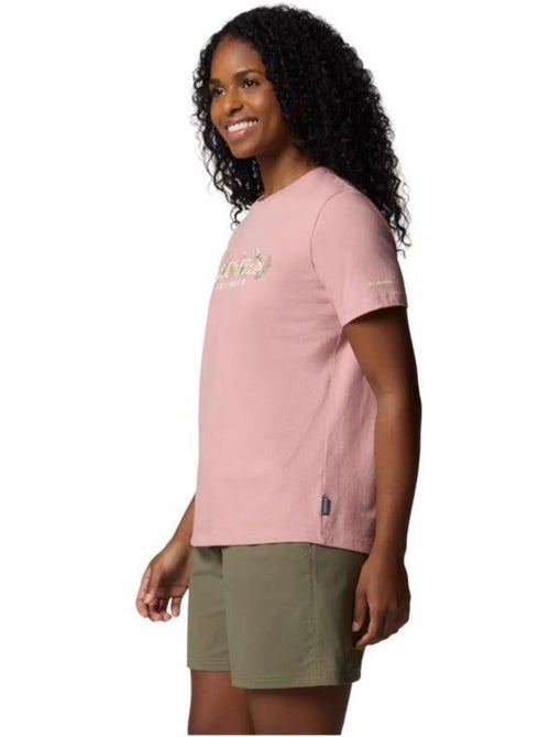 Camiseta boundless beauty diseño logotipo para mujer - columbia - Kiabi Camiseta boundless beauty diseño logotipo para mujer - columbia - Kiabi