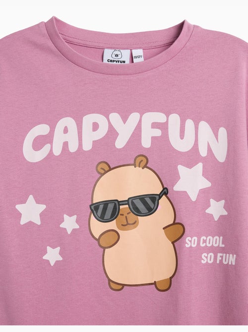 Camiseta Boxy CapyFun, MO Fashion - Kiabi