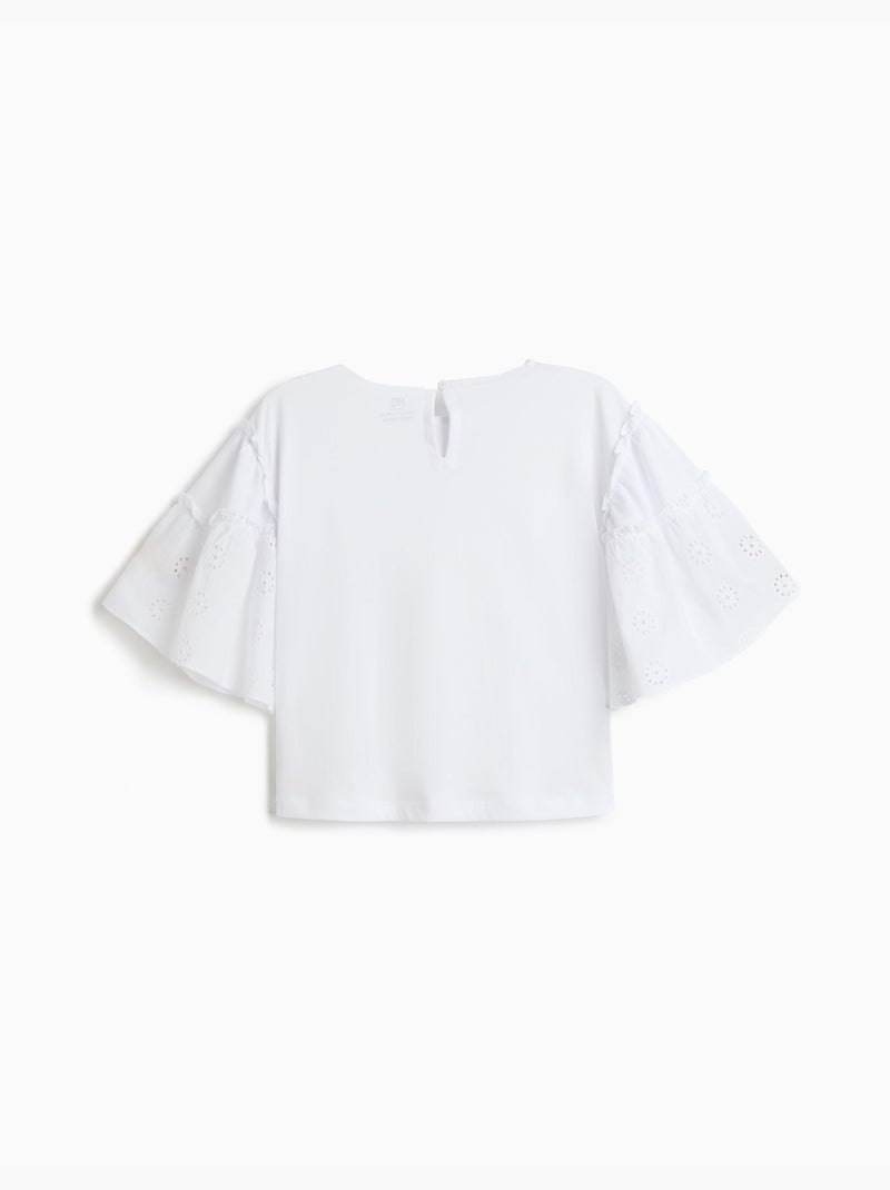 Camiseta Boxy, MO Fashion Blanco - Kiabi