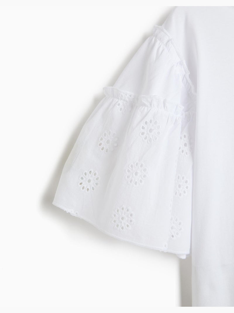 Camiseta Boxy, MO Fashion Blanco - Kiabi