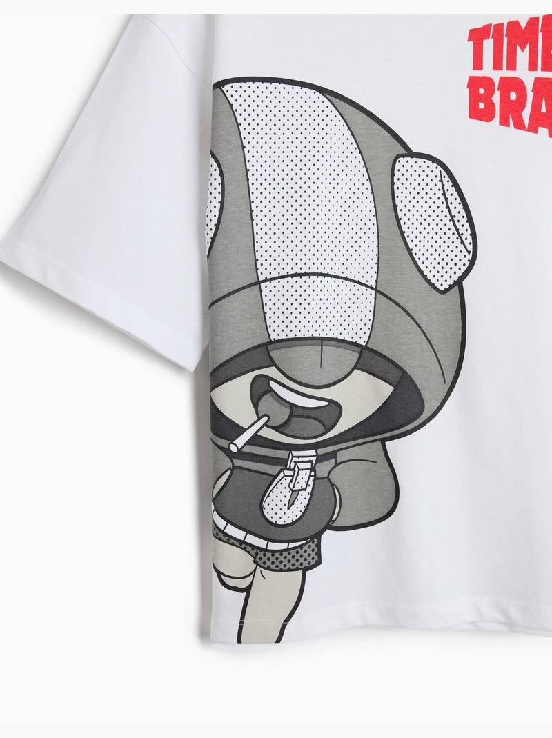 Camiseta Brawl Stars, MO Fashion Blanco - Kiabi
