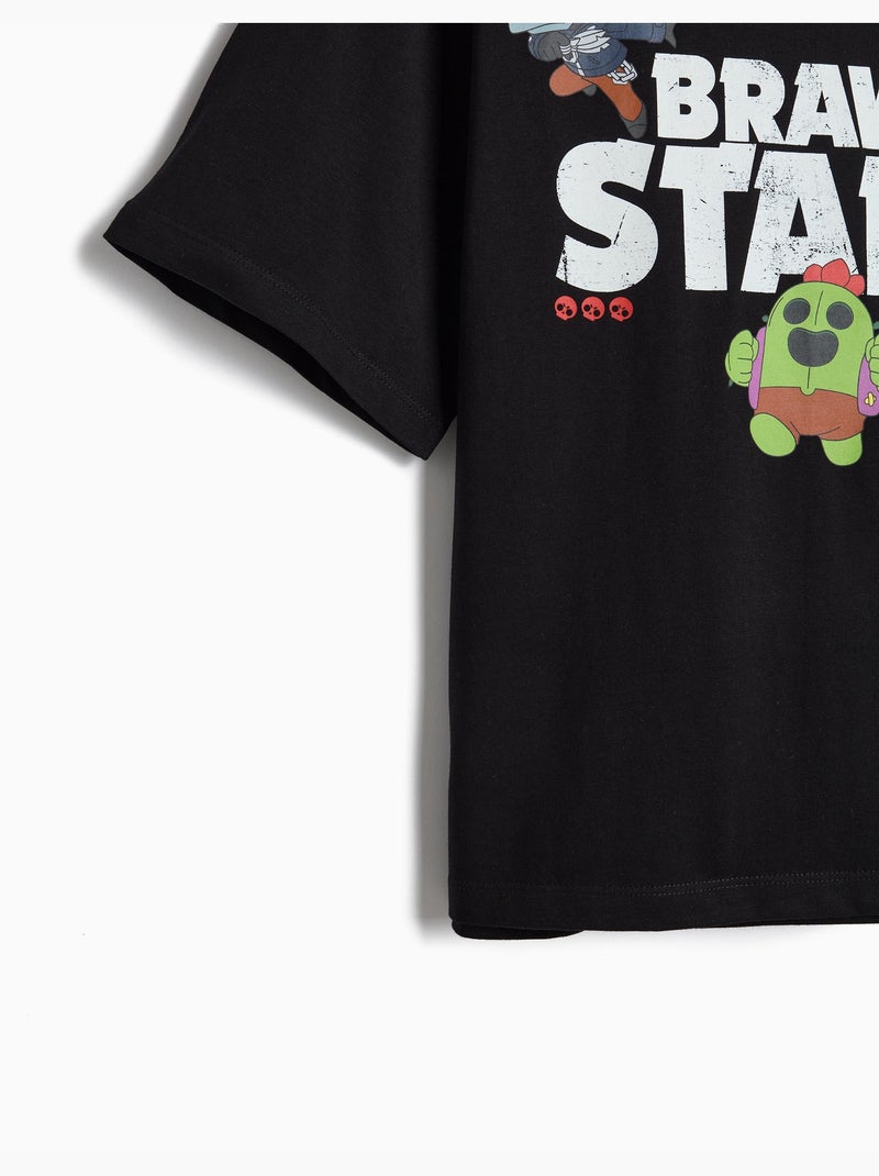 Camiseta Brawl Stars, MO Fashion Negro - Kiabi