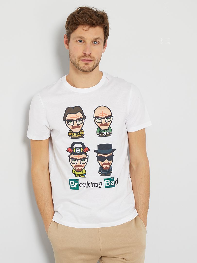 Camiseta 'Breaking Bad' blanco - Kiabi