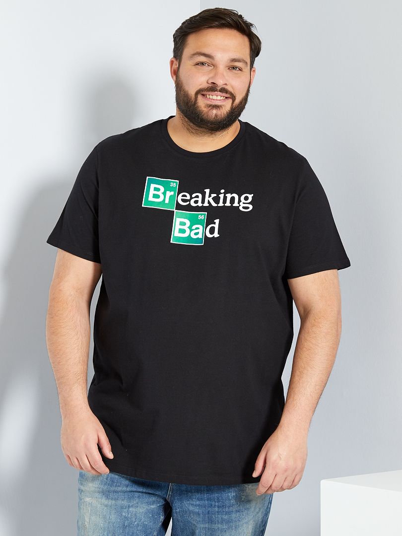 Renunciar debajo Revocación Camiseta 'Breaking Bad' - NEGRO - Kiabi - 15.00€