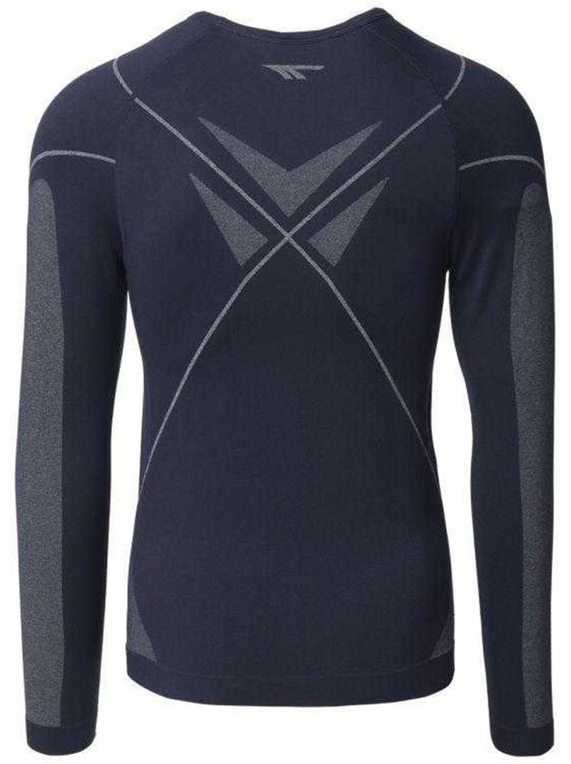Camiseta buraz de manga larga para hombre - hi-tec Negro - Kiabi