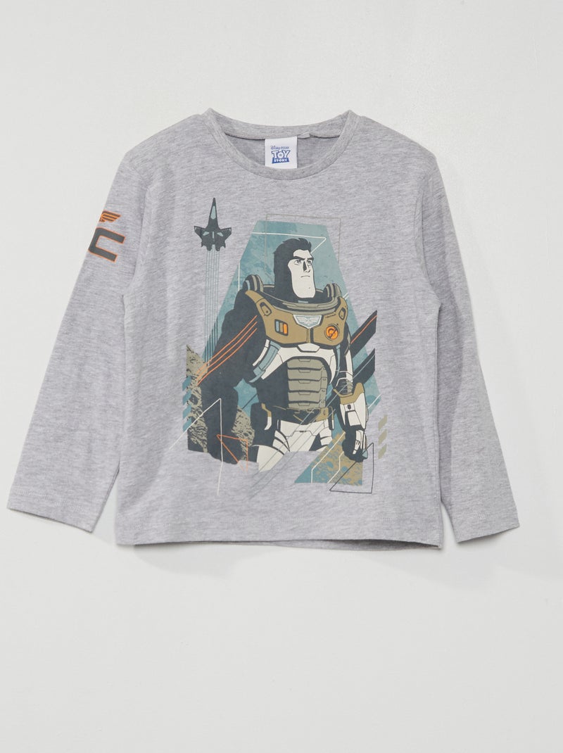 Camiseta 'Buzz Lightyear' 'Toy Story' 'Disney' gris - Kiabi