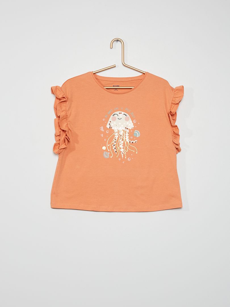 Camiseta 'caballito de mar' ROSA - Kiabi