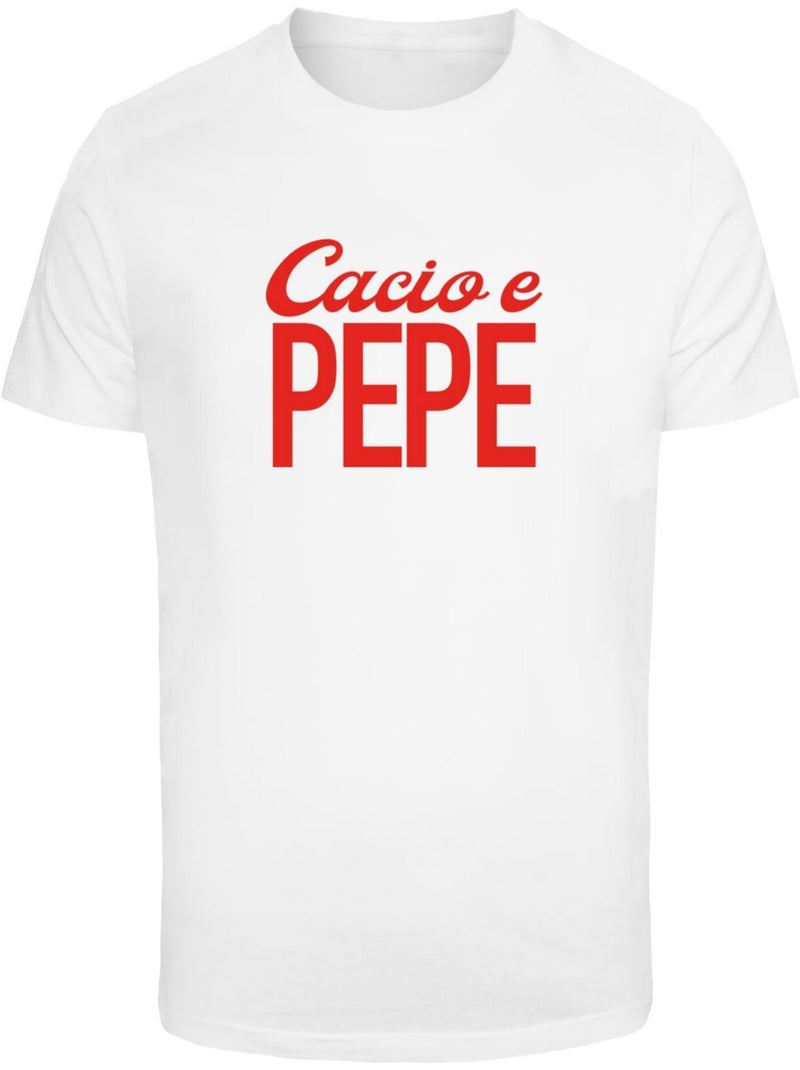Camiseta cacio pepe para hombre - mister tee Blanco - Kiabi