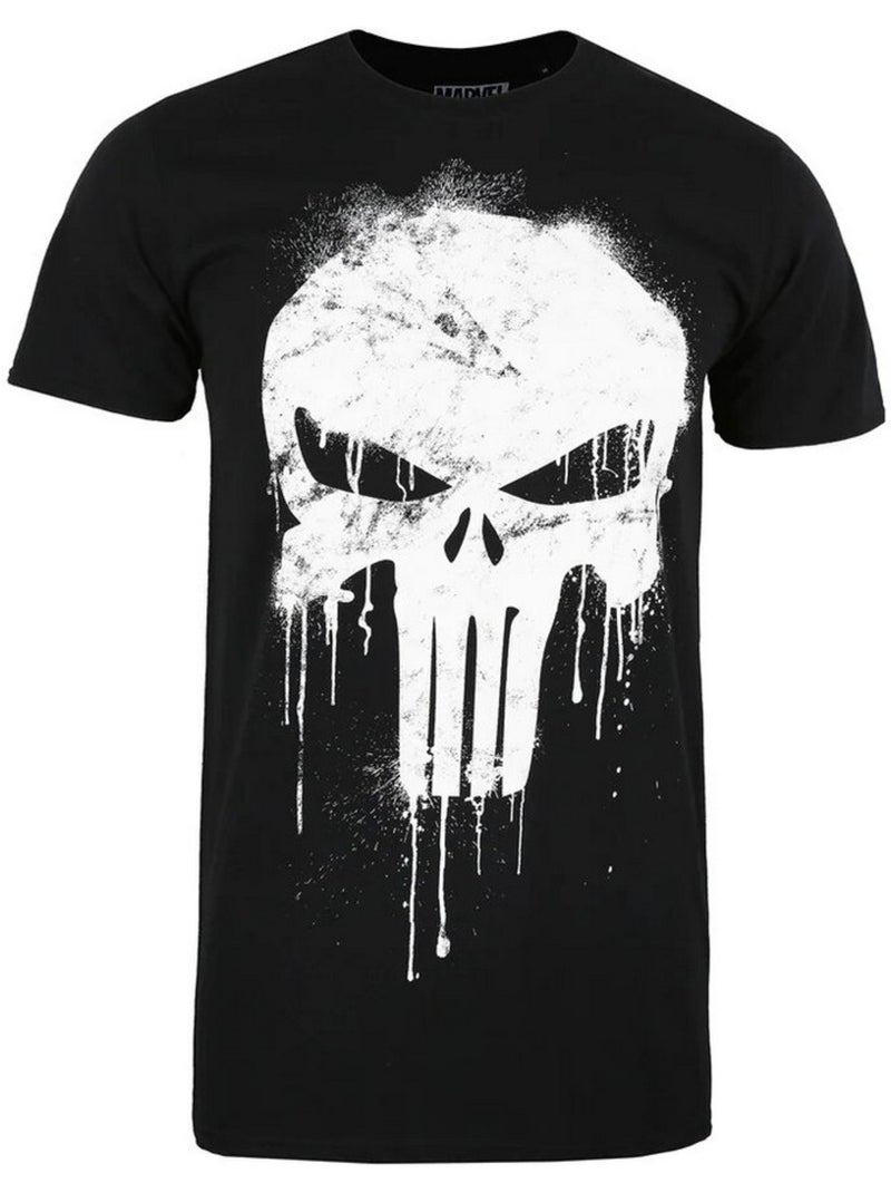 Camiseta calavera para hombre - el castigador Negro - Kiabi