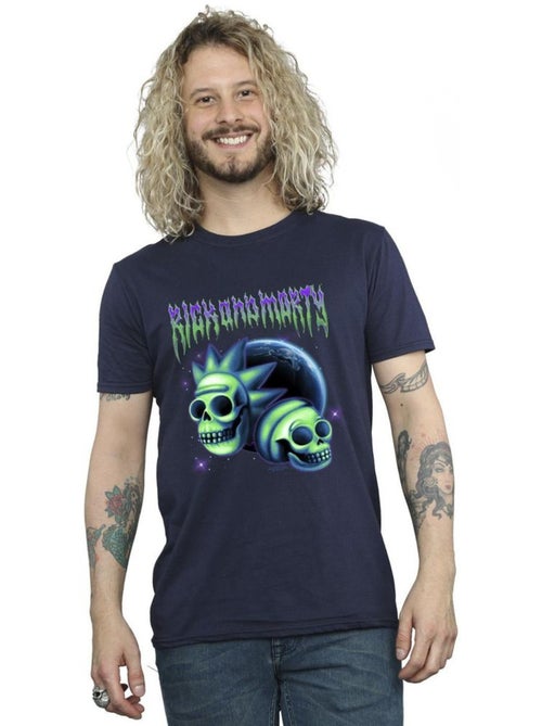 Camiseta calavera para hombre - rick and morty - Kiabi