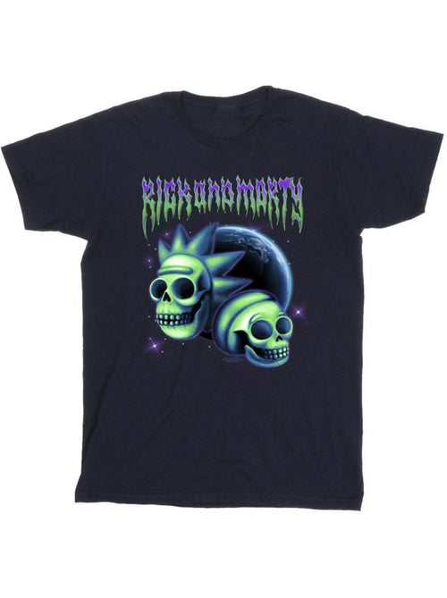 Camiseta calavera para hombre - rick and morty - Kiabi