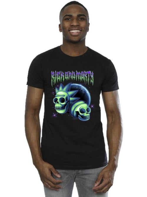 Camiseta calavera para hombre - rick and morty - Kiabi