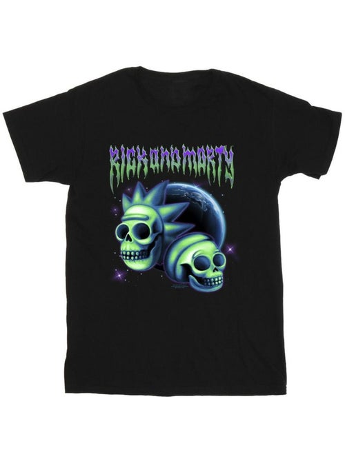 Camiseta calavera para hombre - rick and morty - Kiabi
