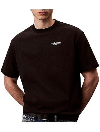 Camiseta Calvin Klein Jeans con Logo Estampado en la Espalda para Hombre