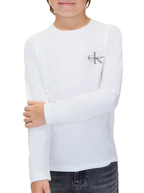 Camiseta Calvin Klein Jeans con monograma para niño - Kiabi