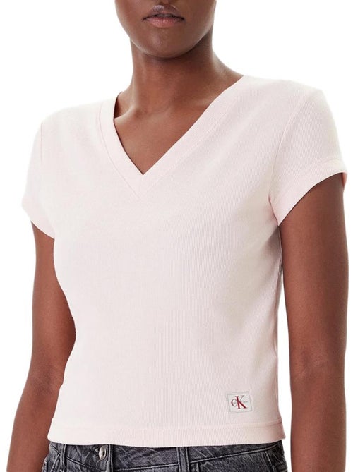 Camiseta calvin klein jeans de mujer con - Kiabi Camiseta calvin klein jeans de mujer con - Kiabi