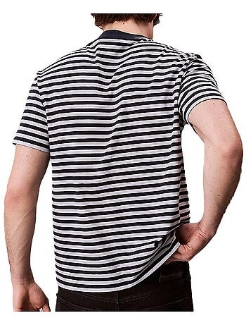 Camiseta de rayas para hombre Calvin Klein Jeans