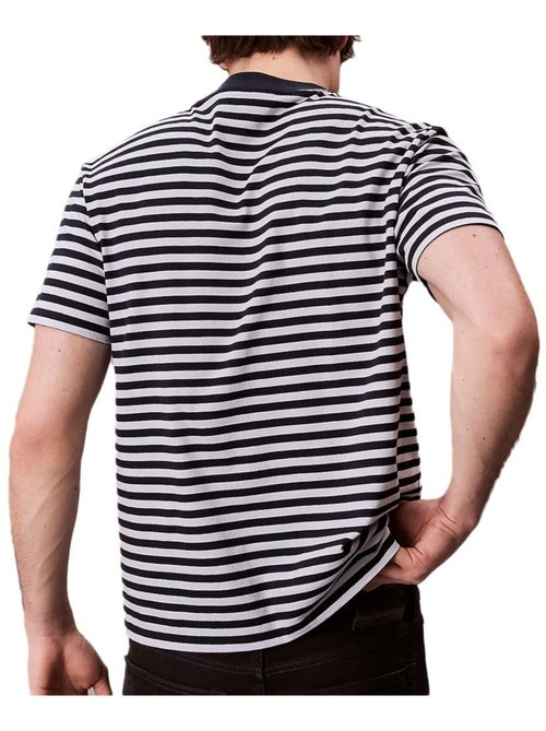 Camiseta Calvin Klein Jeans de rayas para hombre - Kiabi
