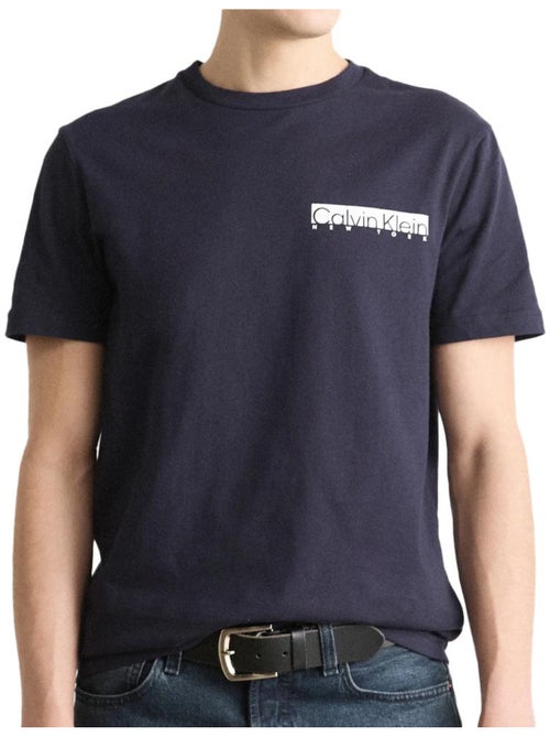 Camiseta Calvin Klein Jeans Hombre con Logo en el Pecho - Kiabi