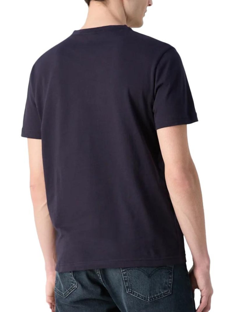 Camiseta Calvin Klein Jeans Hombre con Logo en el Pecho Azul marino - Kiabi