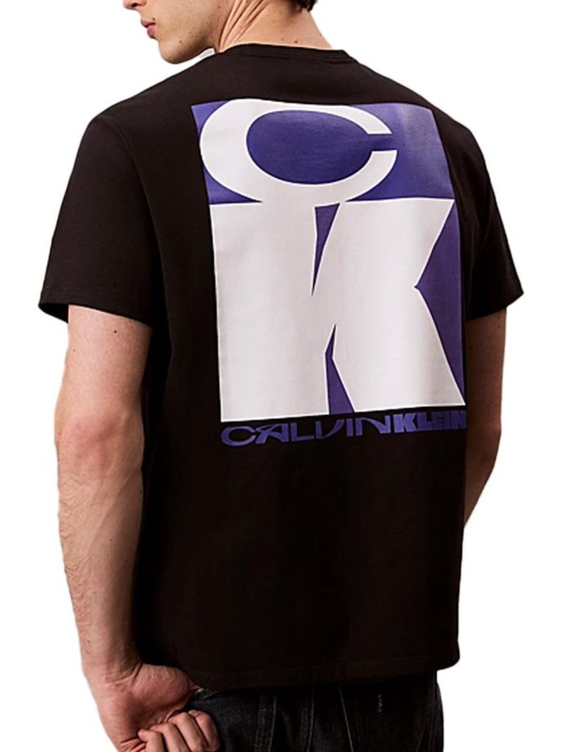 Camiseta Calvin Klein Jeans Hombre Negro - Kiabi