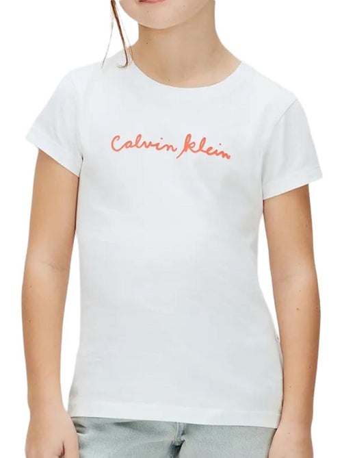 Camiseta calvin klein jeans niña - Kiabi Camiseta calvin klein jeans niña - Kiabi