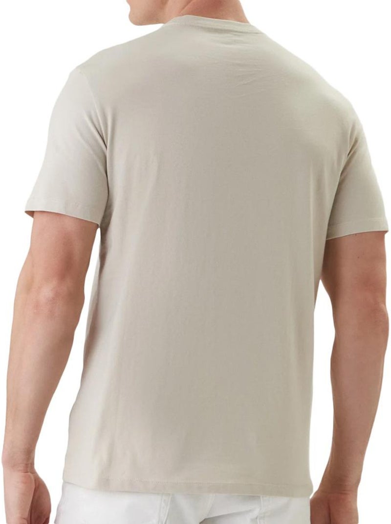 Camiseta calvin klein jeans para hombre al por mayor Beige - Kiabi