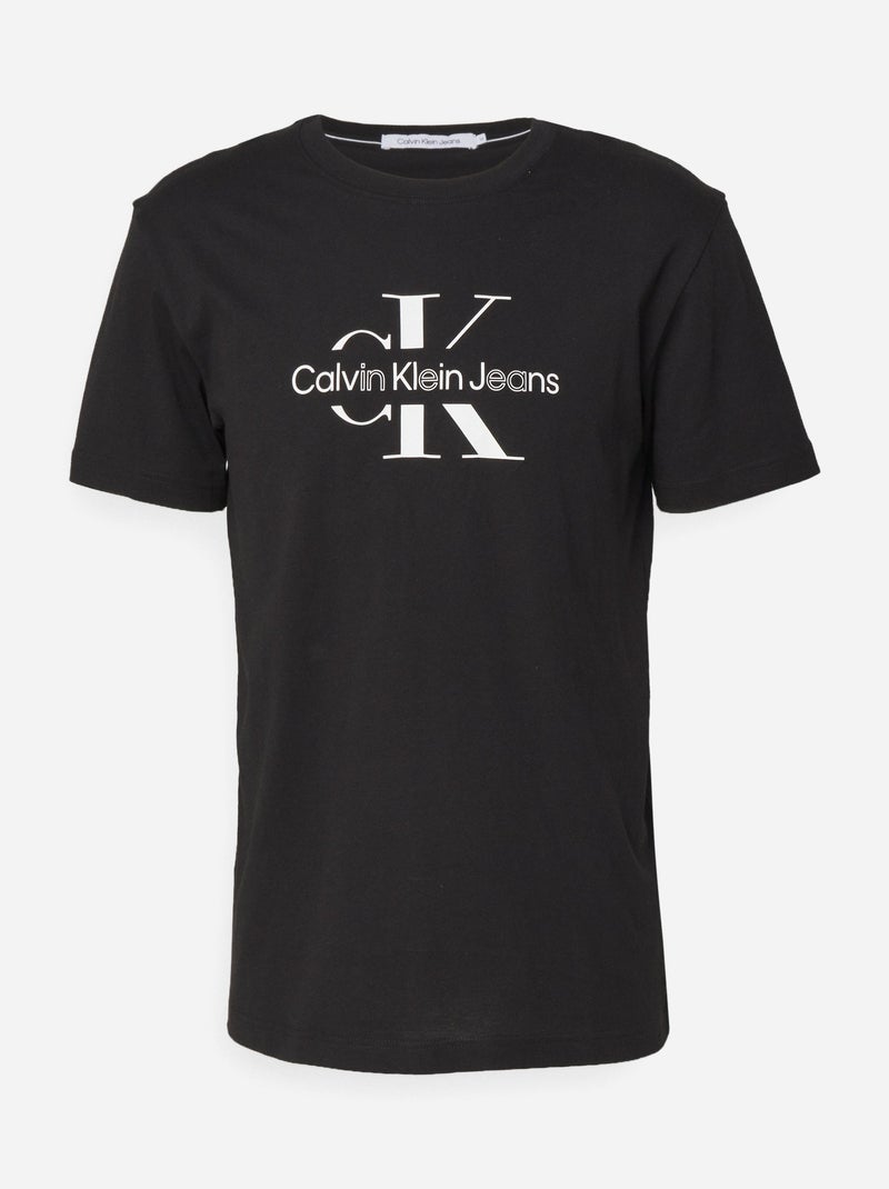 Camiseta Calvin Klein Jeans para Hombre Negro - Kiabi