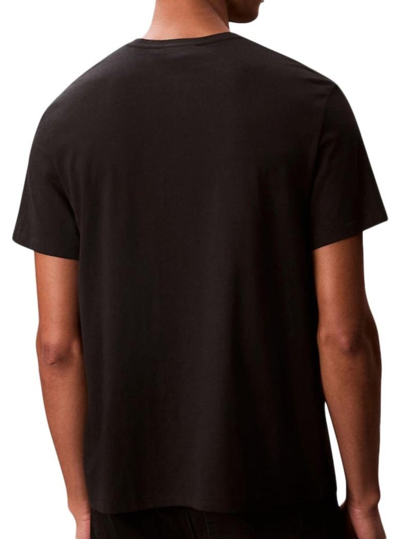 Camiseta Calvin Klein Jeans para Hombre Negro - Kiabi
