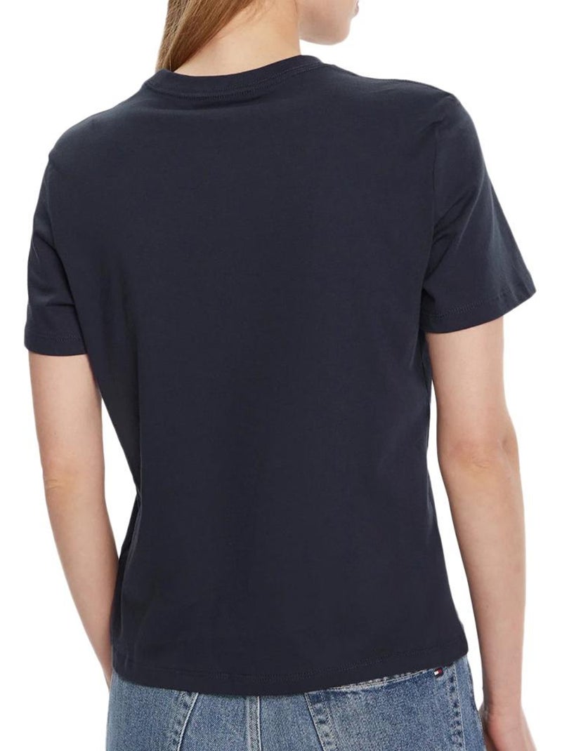 Camiseta Calvin Klein Jeans para Mujer Azul marino - Kiabi