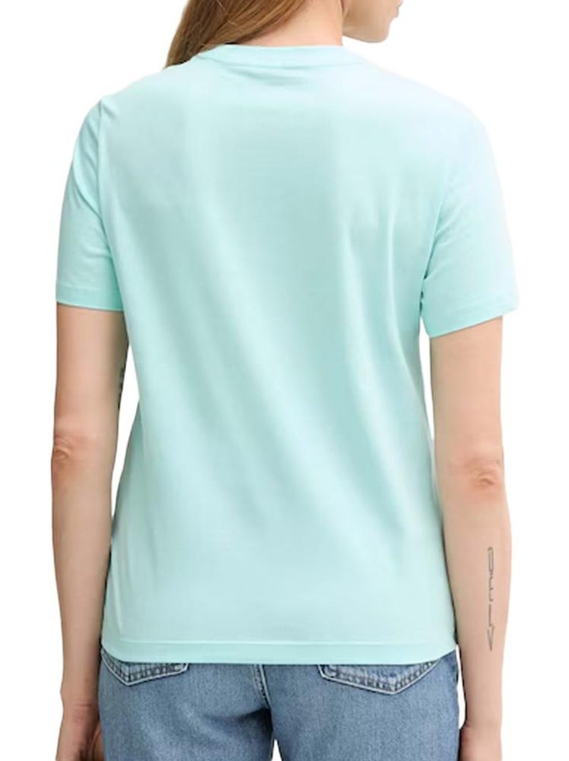 Camiseta Calvin Klein Jeans para Mujer Azul - Kiabi