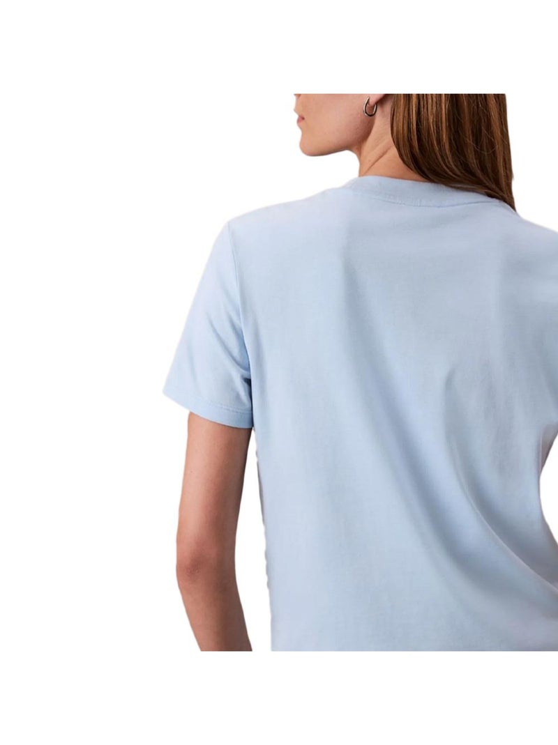 Camiseta Calvin Klein Jeans para Mujer Azul - Kiabi