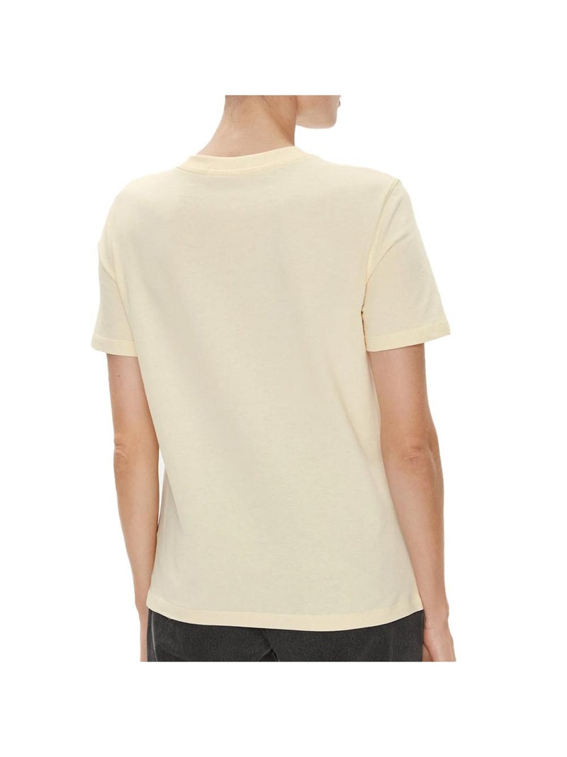 Camiseta Calvin Klein Jeans para Mujer Beige - Kiabi