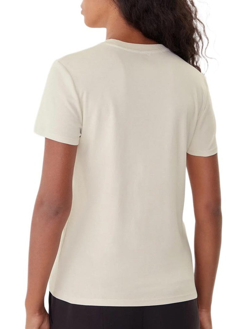 Camiseta Calvin Klein Jeans para Mujer Beige - Kiabi