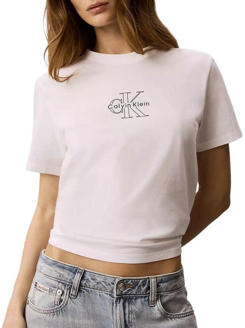 Camiseta calvin klein jeans para mujer - Kiabi Camiseta calvin klein jeans para mujer - Kiabi