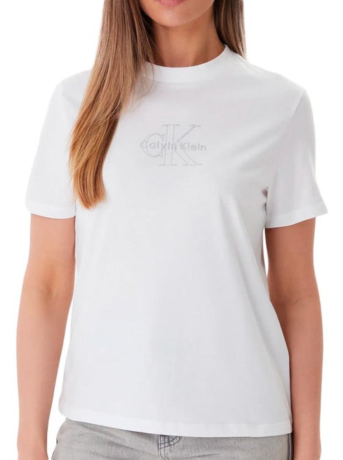 Camiseta calvin klein jeans para mujer - Kiabi Camiseta calvin klein jeans para mujer - Kiabi