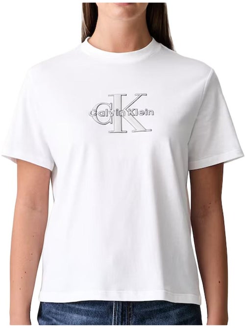Camiseta calvin klein jeans para mujer - Kiabi Camiseta calvin klein jeans para mujer - Kiabi