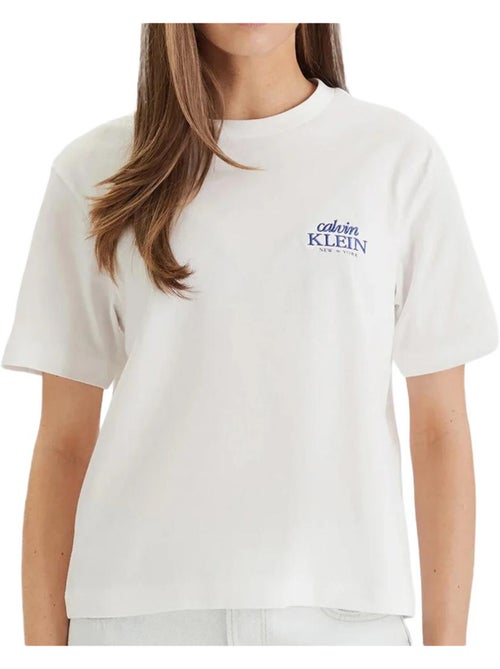 Camiseta calvin klein jeans para mujer - Kiabi Camiseta calvin klein jeans para mujer - Kiabi