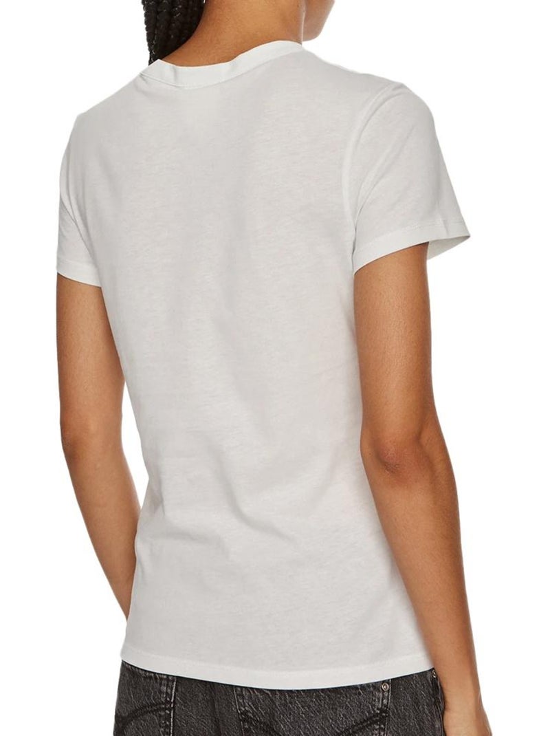 Camiseta Calvin Klein Jeans para Mujer Blanco - Kiabi