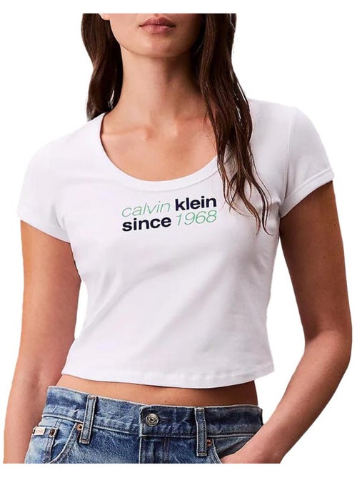 Camiseta Calvin Klein Jeans para Mujer - Kiabi