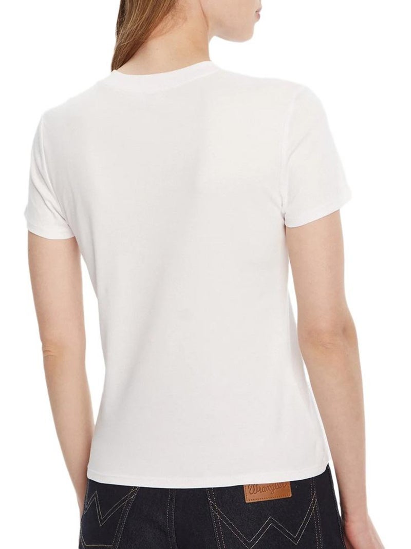 Camiseta calvin klein jeans para mujer Blanco - Kiabi