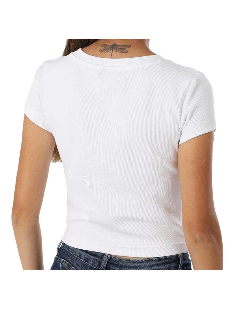 Camiseta Calvin Klein Jeans para Mujer | Colección Blanco - Kiabi