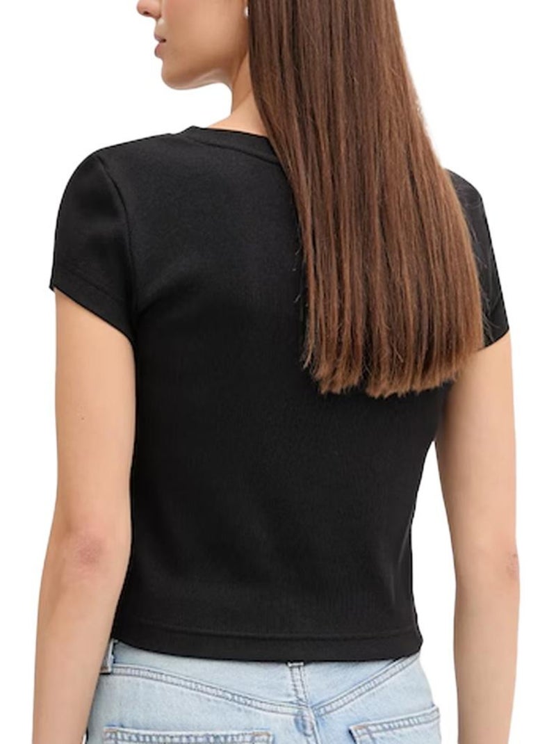 Camiseta Calvin Klein Jeans para Mujer | Colección Negro - Kiabi