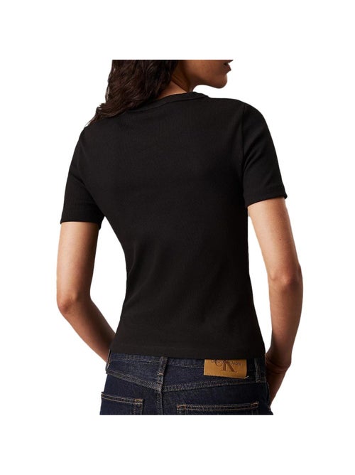 Camiseta Calvin Klein Jeans para Mujer con Logo - Kiabi Camiseta Calvin Klein Jeans para Mujer con Logo - Kiabi
