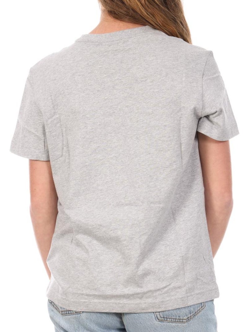 Camiseta calvin klein jeans para mujer Gris plateado - Kiabi