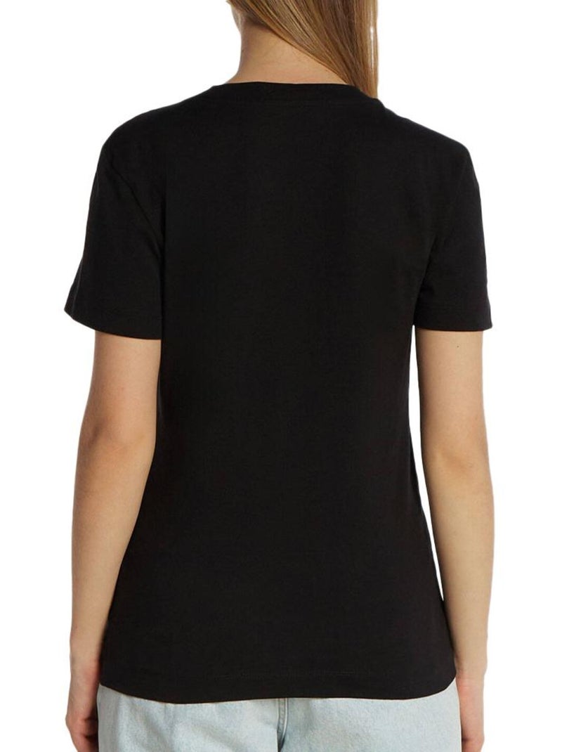 Camiseta Calvin Klein Jeans para Mujer Negro - Kiabi
