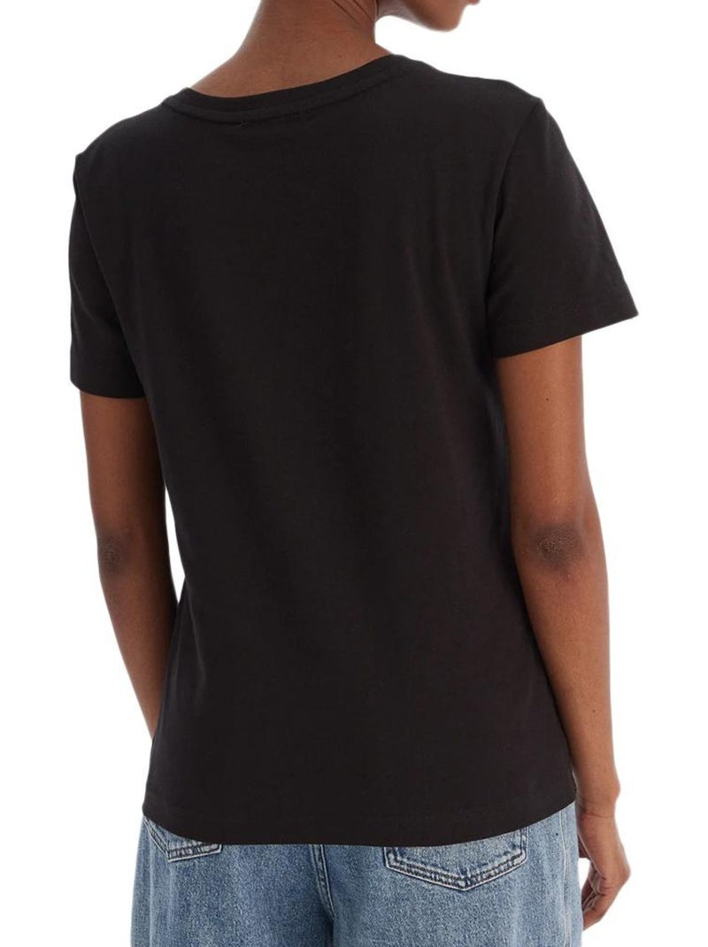 Camiseta Calvin Klein Jeans para Mujer Negro - Kiabi